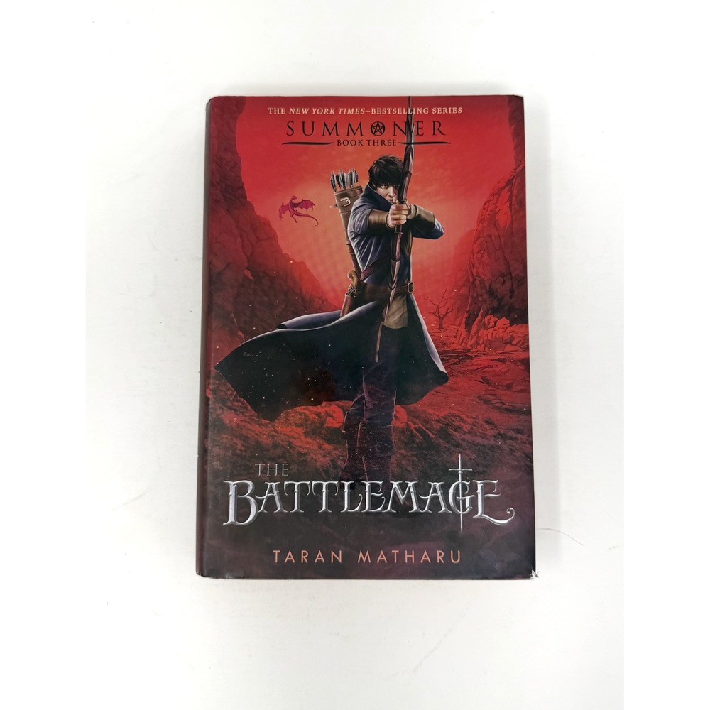 The Battlemage Taran Matharu Summoner Book 3 Hardcover First Edition 2017